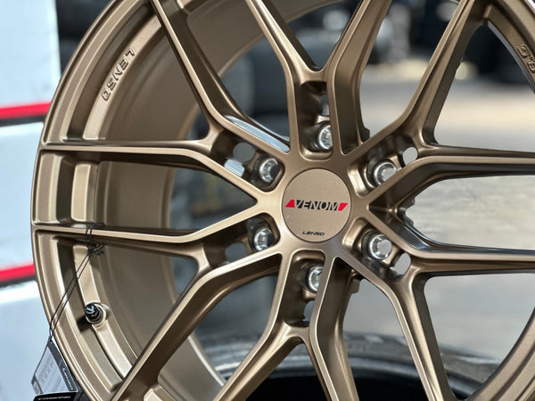 New 20X9.5 ET15 Lenso VT3 Rim (4 wheel) Matt Bronze 6X139.7