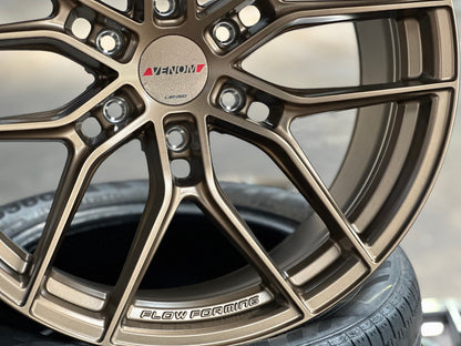 New 20X9.5 ET15 Lenso VT3 Rim (4 wheel) Matt Bronze 6X139.7