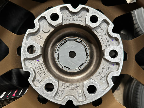 New 20X9.5 ET15 Lenso VT3 Rim (4 wheel) Matt Bronze 6X139.7