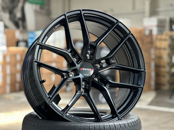 New 20X9.5 ET15 Lenso VT3 Rim (4 wheel) Matt Black 6X139.7