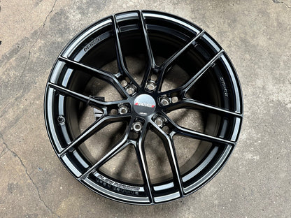 New 20X9.5 ET15 Lenso VT3 Rim (4 wheel) Matt Black 6X139.7