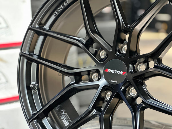 New 20X9.5 ET15 Lenso VT3 Rim (4 wheel) Matt Black 6X139.7
