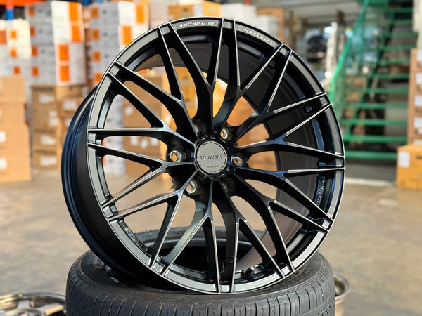 New 20X9.5 ET15 Lenso VT4 Rim (4 wheel) Matt Black 6X139.7