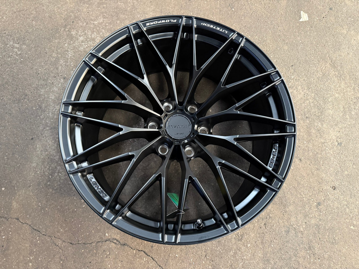 New 20X9.5 ET15 Lenso VT4 Rim (4 wheel) Matt Black 6X139.7