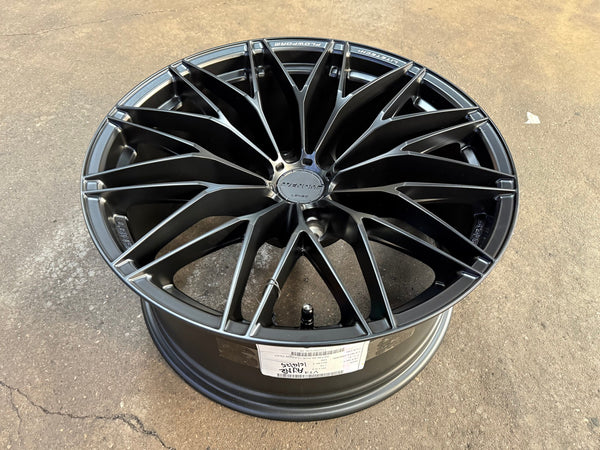 New 20X9.5 ET15 Lenso VT4 Rim (4 wheel) Matt Black 6X139.7