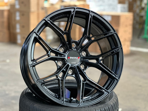 New 18X9 ET0 Lenso VT5 Rim (4 wheel) Matt Black 6X139.7
