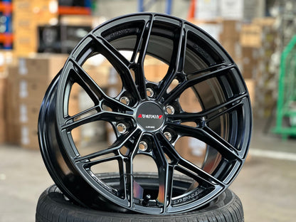 New 18X9 ET0 Lenso VT5 Rim (4 wheel) Matt Black 6X139.7