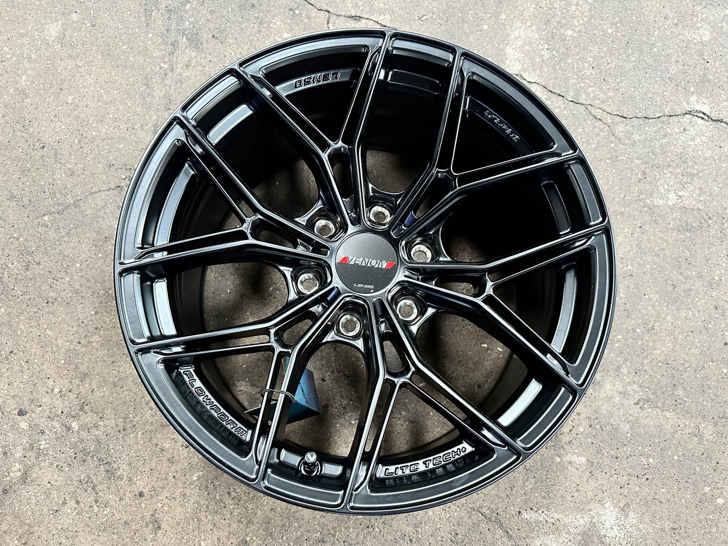 New 18X9 ET0 Lenso VT5 Rim (4 wheel) Matt Black 6X139.7