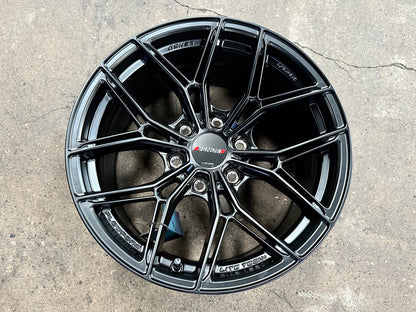 New 18X9 ET0 Lenso VT5 Rim (4 wheel) Matt Black 6X139.7