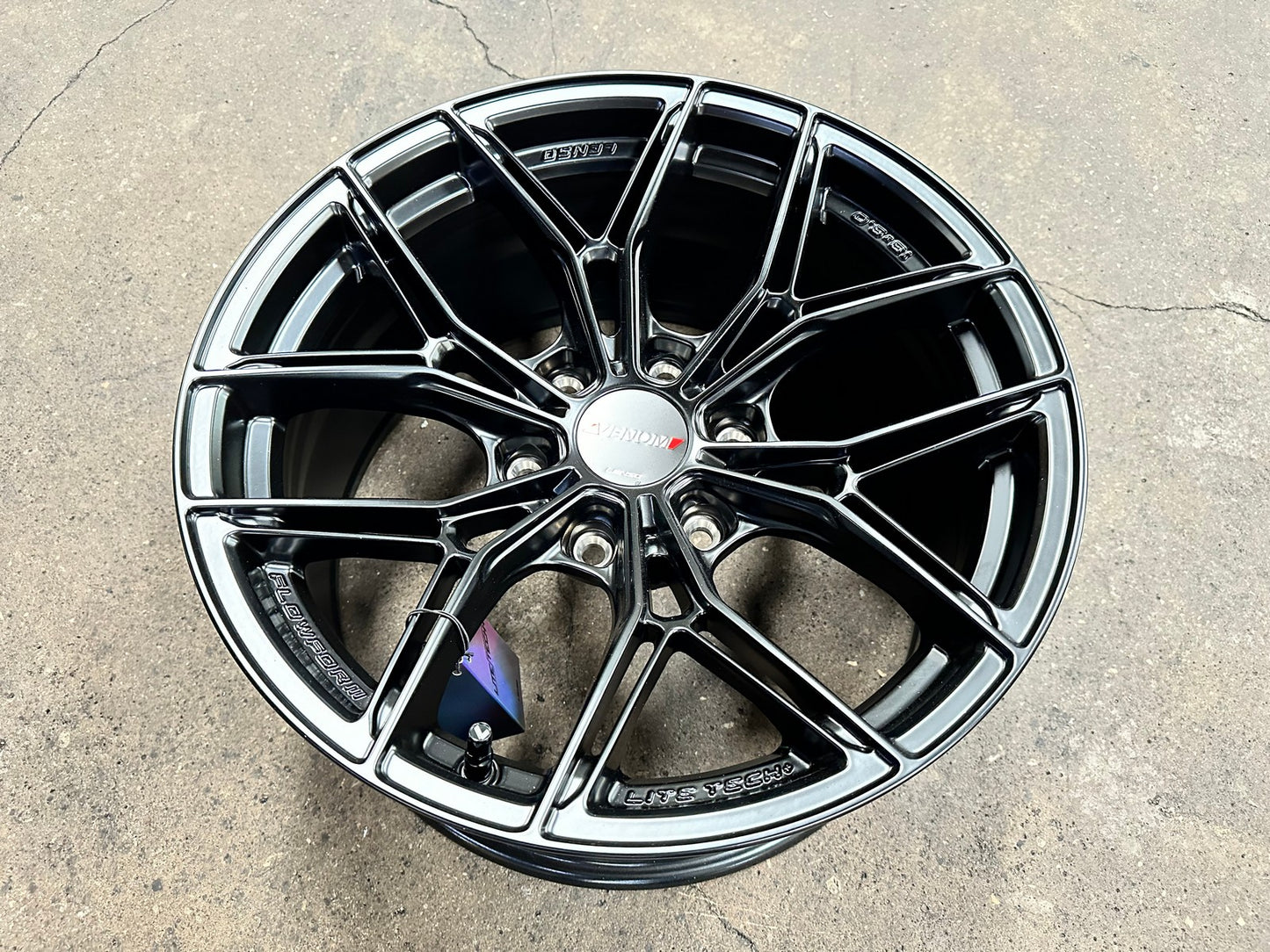 New 18X9 ET0 Lenso VT5 Rim (4 wheel) Matt Black 6X139.7