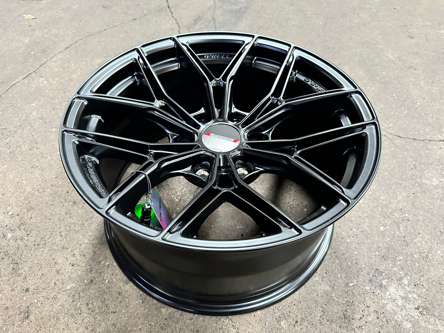 New 18X9 ET0 Lenso VT5 Rim (4 wheel) Matt Black 6X139.7