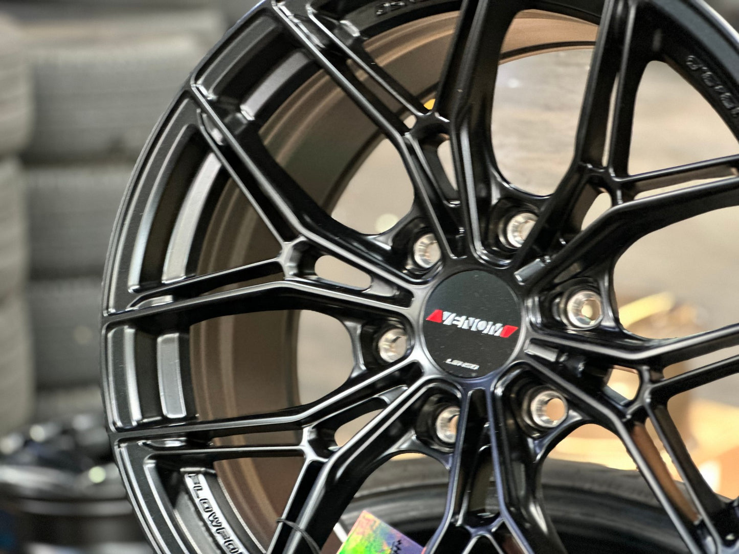 New 18X9 ET0 Lenso VT5 Rim (4 wheel) Matt Black 6X139.7