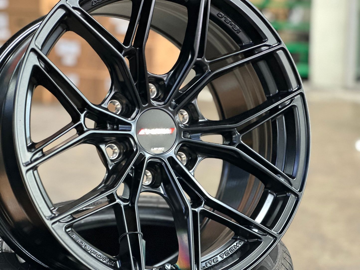 New 18X9 ET0 Lenso VT5 Rim (4 wheel) Matt Black 6X139.7