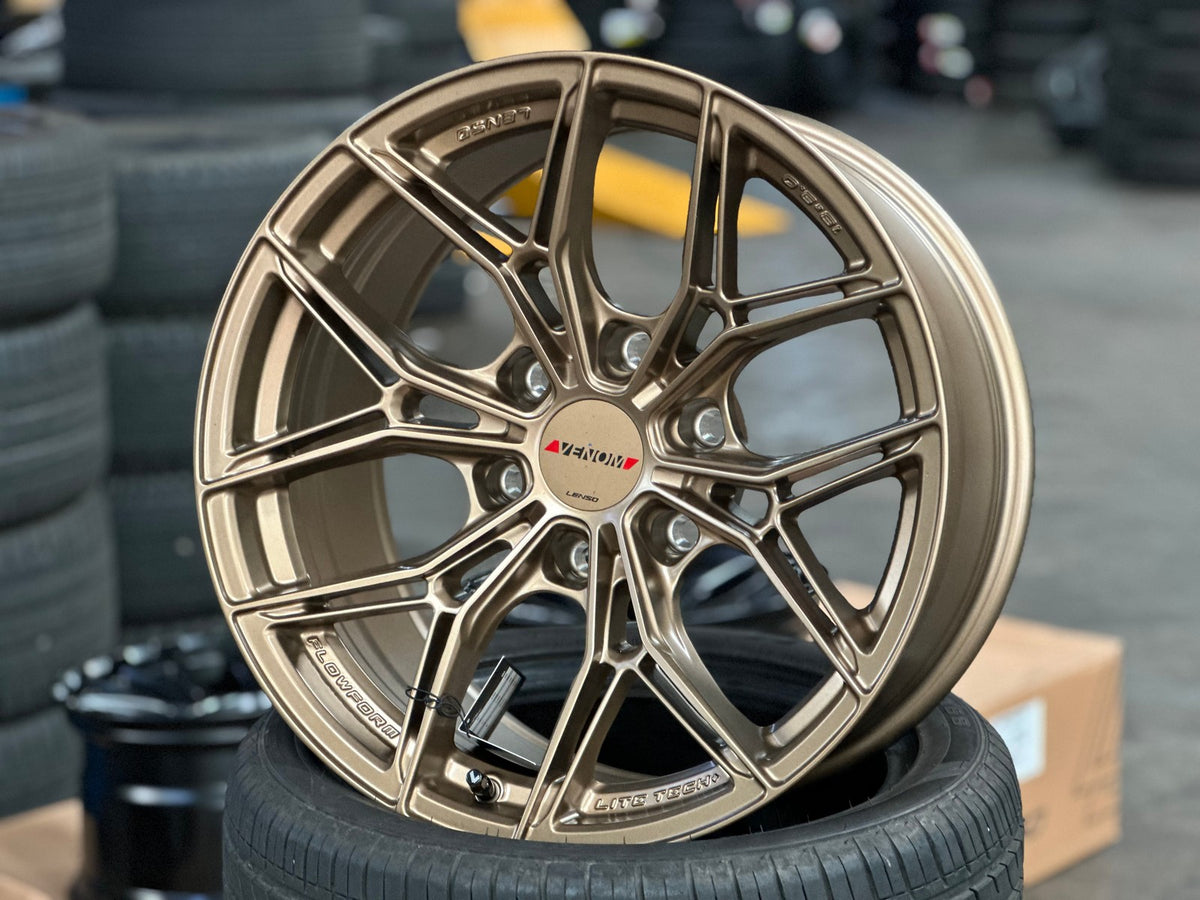 New 18X9 ET0 Lenso VT5 Rim (4 wheel) Matt Bronze 6X139.7