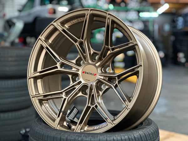 New 18X9 ET0 Lenso VT5 Rim (4 wheel) Matt Bronze 6X139.7