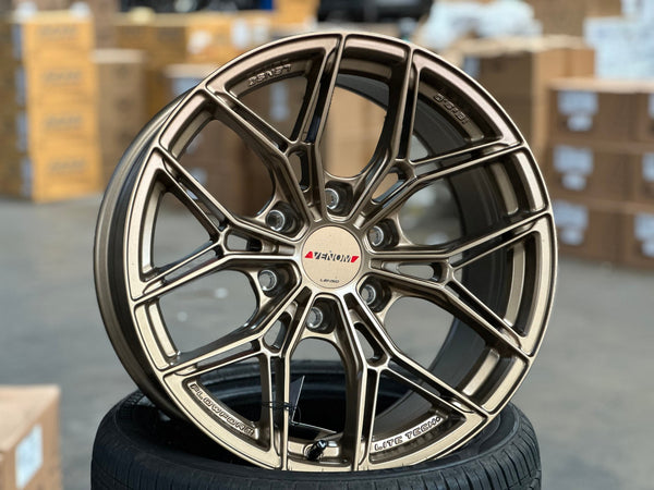 New 18X9 ET0 Lenso VT5 Rim (4 wheel) Matt Bronze 6X139.7