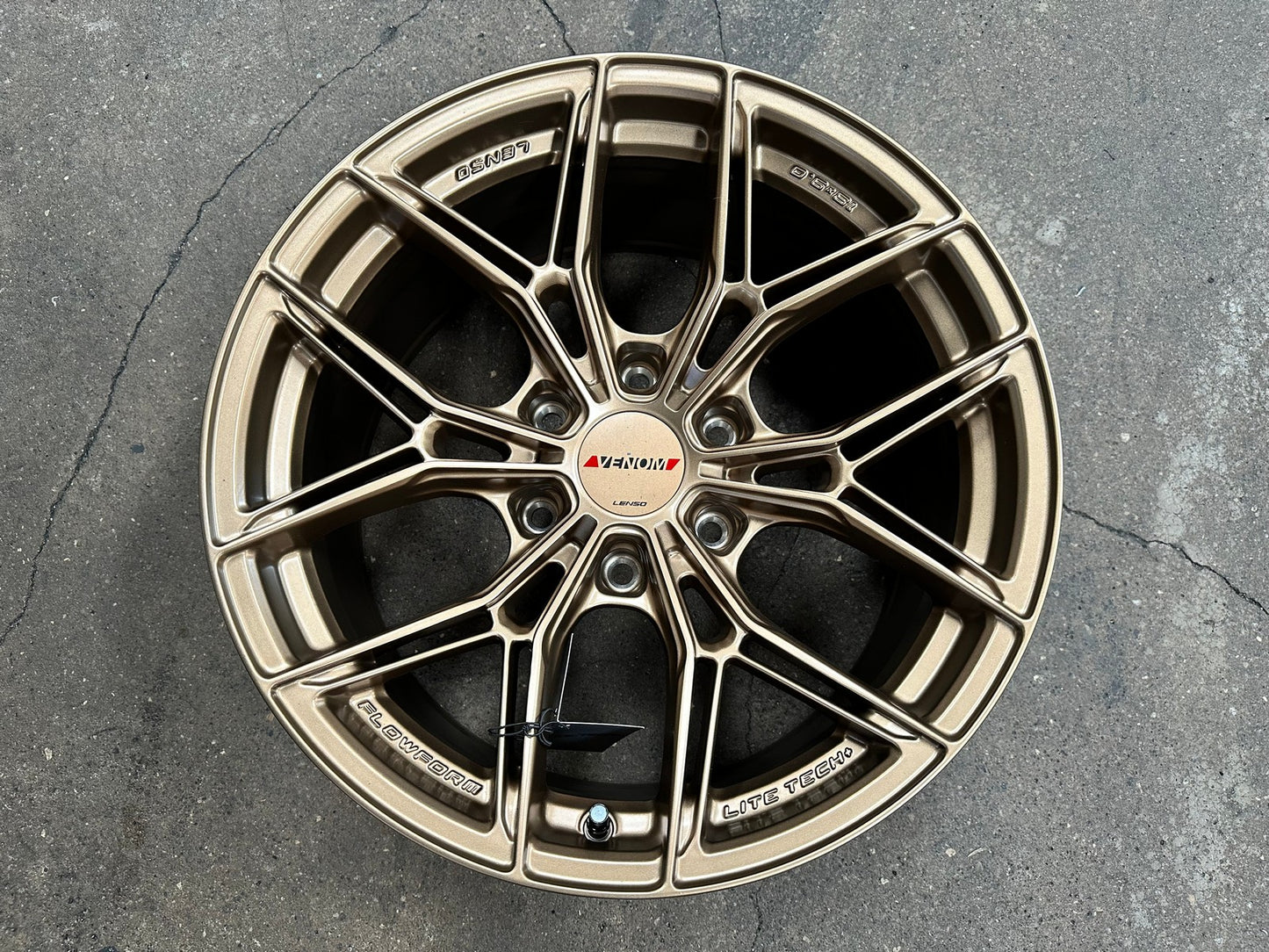 New 18X9 ET0 Lenso VT5 Rim (4 wheel) Matt Bronze 6X139.7
