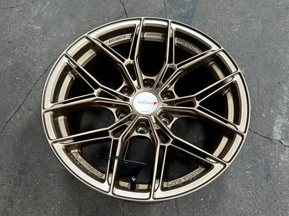 New 18X9 ET0 Lenso VT5 Rim (4 wheel) Matt Bronze 6X139.7