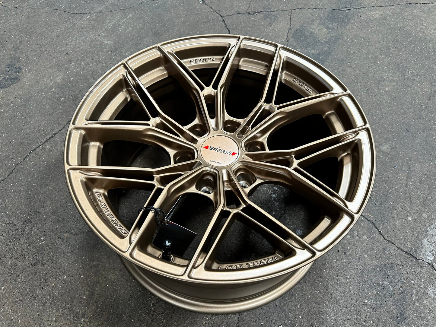 New 18X9 ET0 Lenso VT5 Rim (4 wheel) Matt Bronze 6X139.7