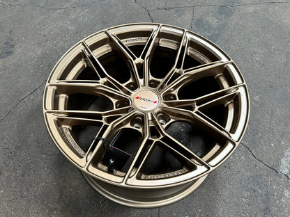New 18X9 ET0 Lenso VT5 Rim (4 wheel) Matt Bronze 6X139.7