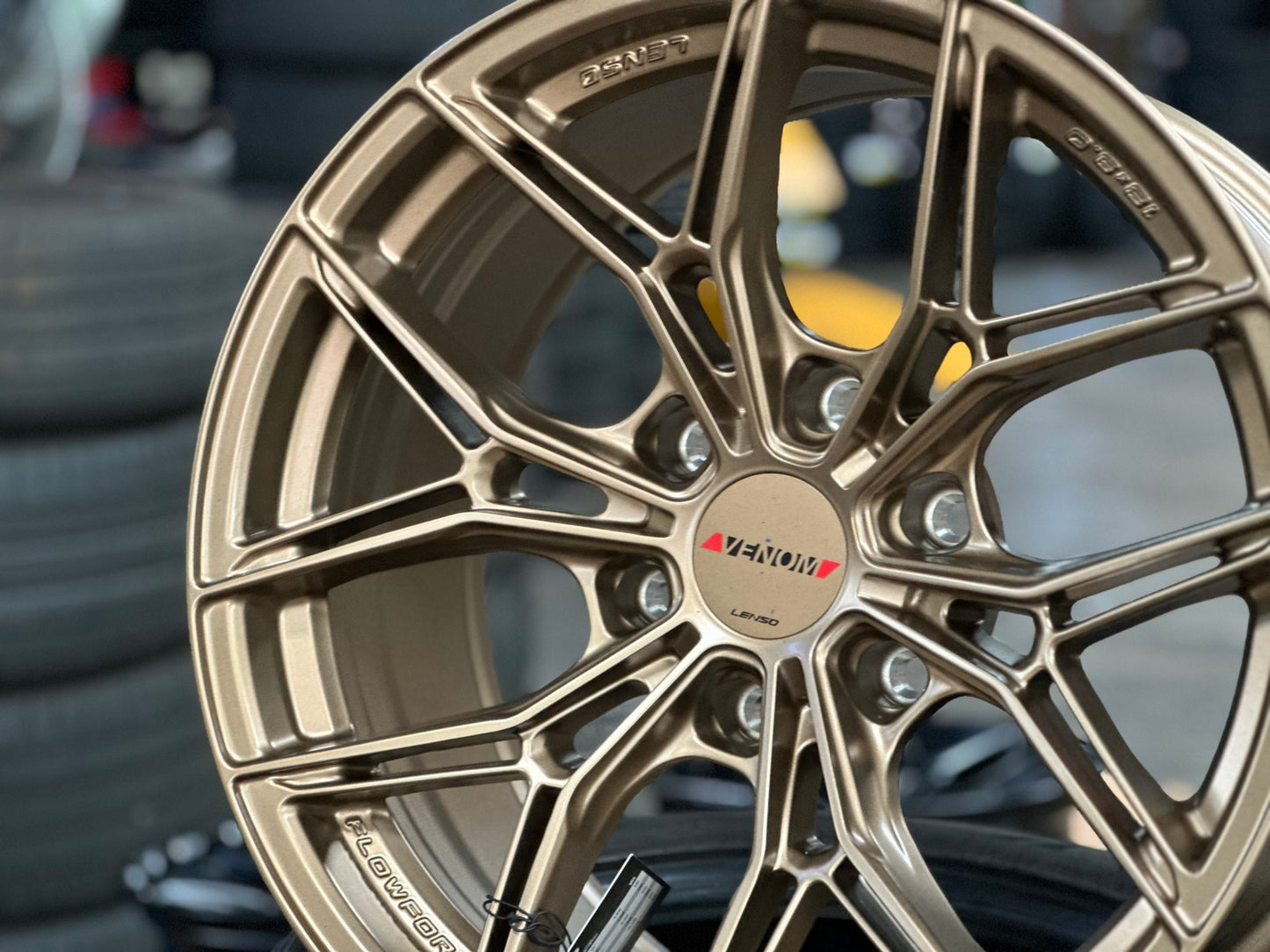 New 18X9 ET0 Lenso VT5 Rim (4 wheel) Matt Bronze 6X139.7