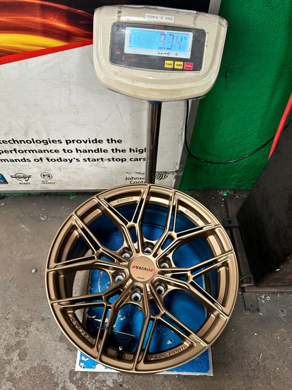 New 18X9 ET0 Lenso VT5 Rim (4 wheel) Matt Bronze 6X139.7