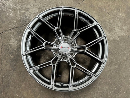 New 20X9.5 ET15 Lenso VT5 Rim (4 wheel) Hyper Black 6X139.7