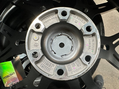 New 20X9.5 ET15 Lenso VT5 Rim (4 wheel) Hyper Black 6X139.7