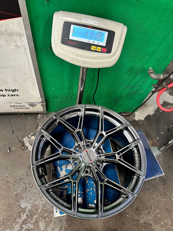 New 20X9.5 ET15 Lenso VT5 Rim (4 wheel) Hyper Black 6X139.7