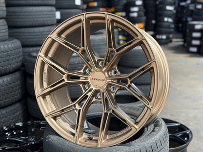 New 20X9.5ET15 Lenso VT5 Rim (4 wheel) Matt Bronze 6X139.7