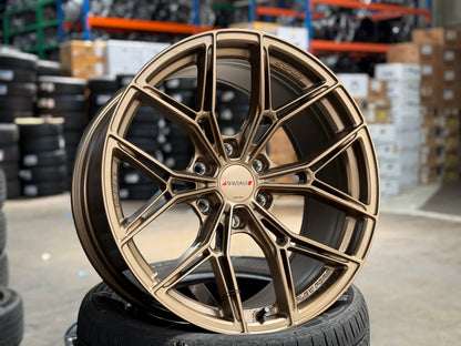 New 20X9.5ET15 Lenso VT5 Rim (4 wheel) Matt Bronze 6X139.7
