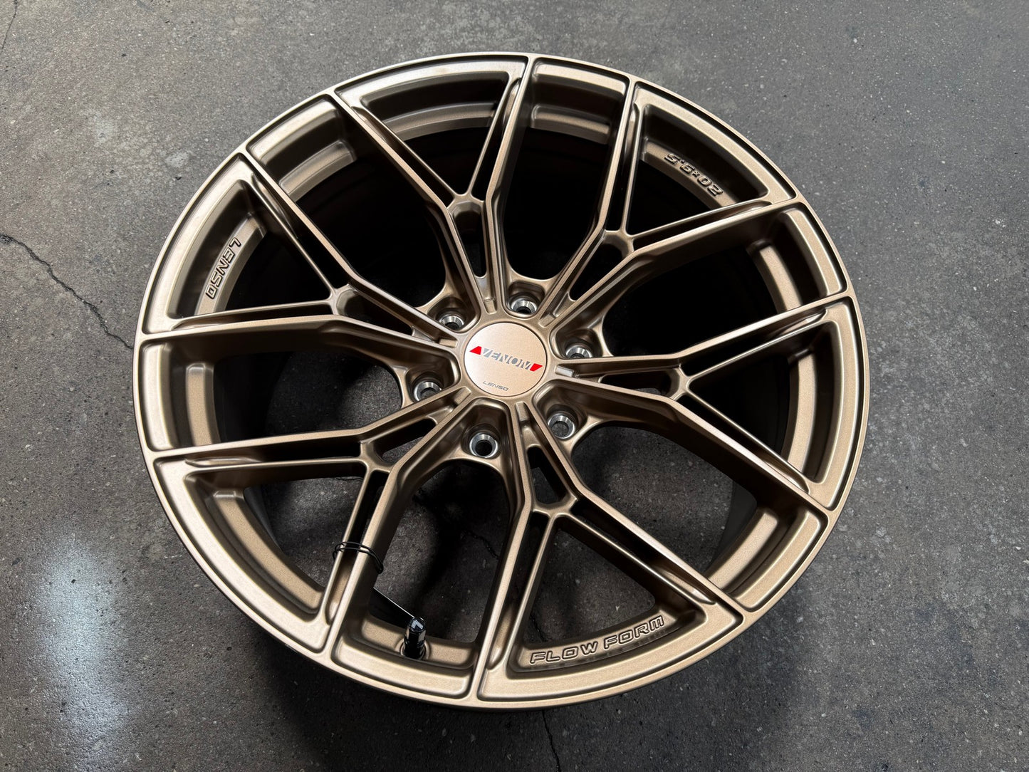 New 20X9.5ET15 Lenso VT5 Rim (4 wheel) Matt Bronze 6X139.7