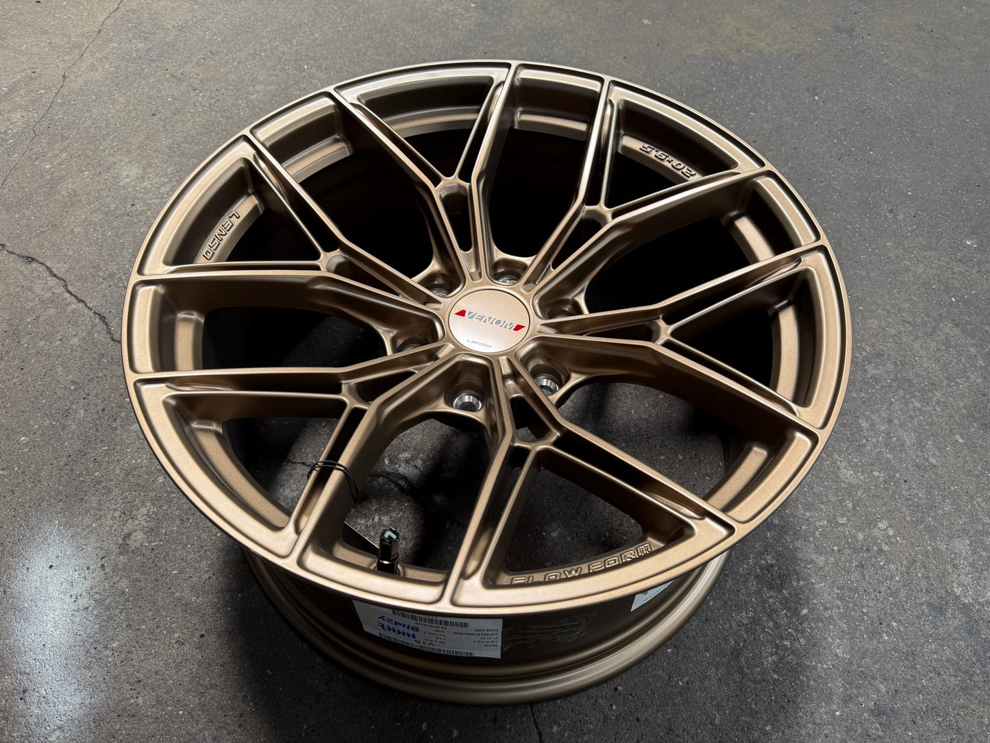 New 20X9.5ET15 Lenso VT5 Rim (4 wheel) Matt Bronze 6X139.7