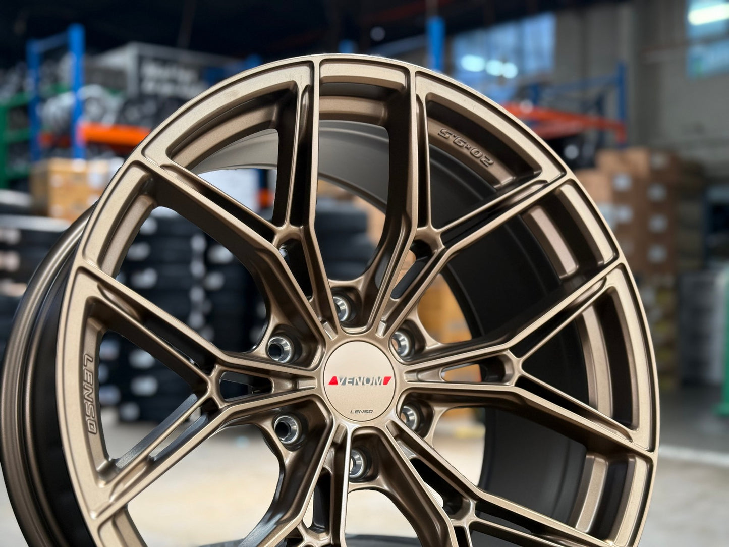 New 20X9.5ET15 Lenso VT5 Rim (4 wheel) Matt Bronze 6X139.7