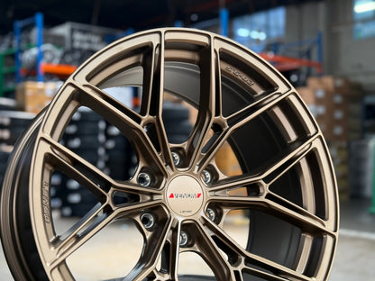 New 20X9.5ET15 Lenso VT5 Rim (4 wheel) Matt Bronze 6X139.7