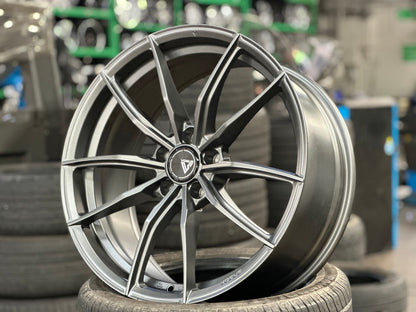 New 19X8.5 ET30 Vogue F03 Rim (4 wheel) Matt Gunmetal 5X112