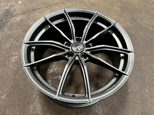 New 19X8.5 ET30 Vogue F03 Rim (4 wheel) Matt Gunmetal 5X112