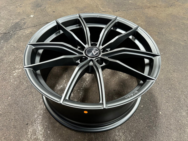 New 19X8.5 ET30 Vogue F03 Rim (4 wheel) Matt Gunmetal 5X114.3