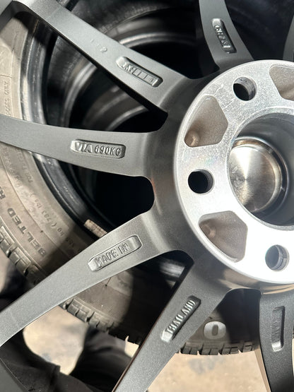 New 19X8.5 ET30 Vogue F03 Rim (4 wheel) Matt Gunmetal 5X112