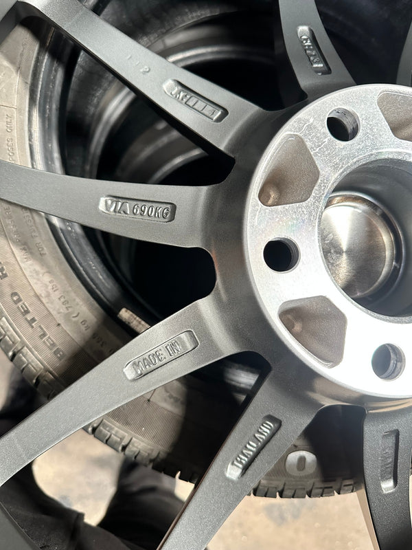 New 19X8.5 ET30 Vogue F03 Rim (4 wheel) Matt Gunmetal 5X114.3