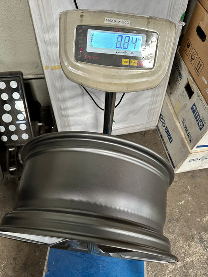 New 19X8.5 ET43 Vogue F03 Rim (4 wheel) Matt Gunmetal 5X114.3