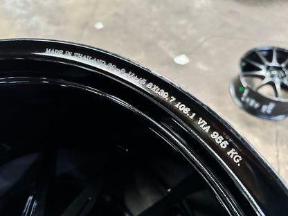 New 20X9 ET15 Vogue F06 Rim (4 wheel) Gloss Black 6X139.7