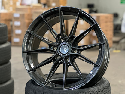 New 20X9 ET15 Vogue F06 Rim (4 wheel) Gloss Gunmetal 6X139.7