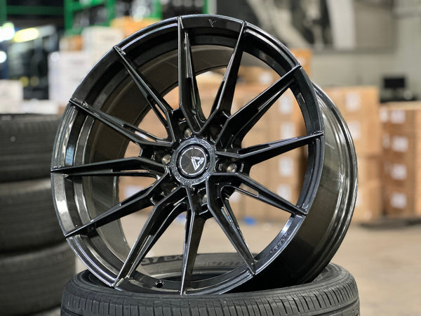 New 20X9 ET15 Vogue F06 Rim (4 wheel) Gloss Gunmetal 6X139.7