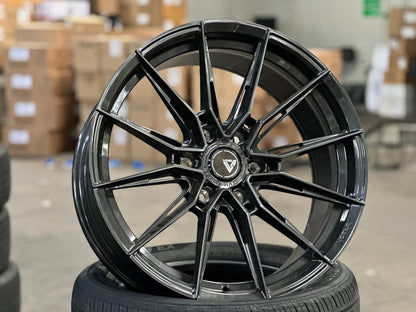 New 20X9 ET15 Vogue F06 Rim (4 wheel) Gloss Gunmetal 6X139.7