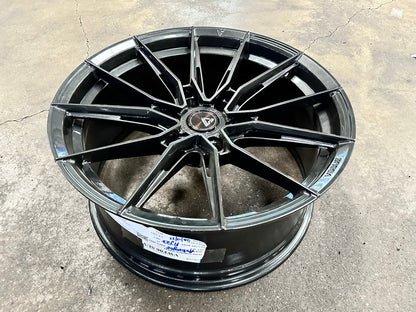 New 20X9 ET15 Vogue F06 Rim (4 wheel) Gloss Gunmetal 6X139.7