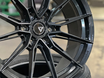 New 20X9 ET15 Vogue F06 Rim (4 wheel) Gloss Gunmetal 6X139.7