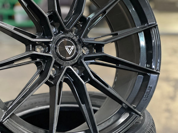 New 20X9 ET15 Vogue F06 Rim (4 wheel) Gloss Gunmetal 6X139.7