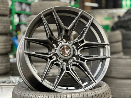 New 18X9 ET15 Vogue F07 Rim (4 wheel) Matt Black 6X139.7