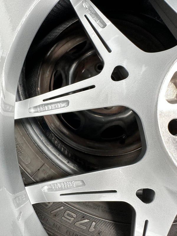 New 18X8.5 ET42 Vogue F08 Rim (4 wheel) Gloss Silver 5X114.3